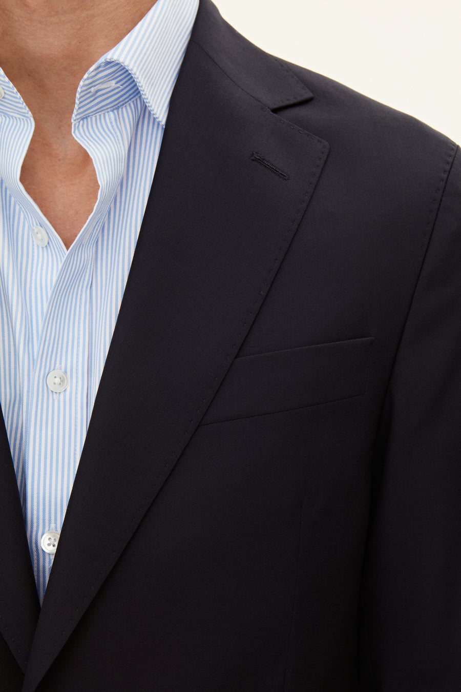 Ego Slim Fit Wool Blazer Navy