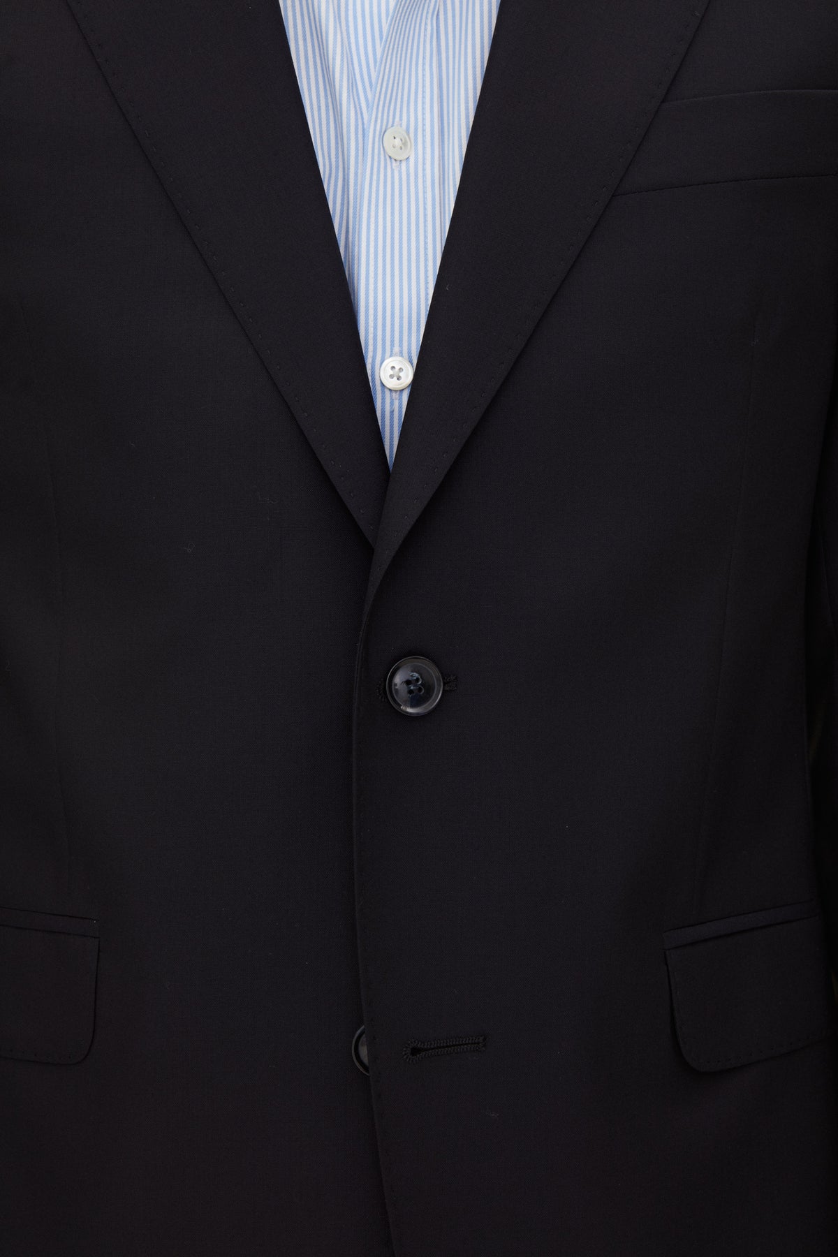 Ego Slim Fit Wool Blazer Navy