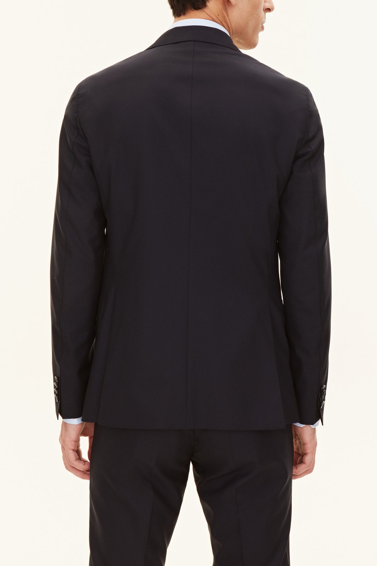 Ego Slim Fit Wool Blazer Navy