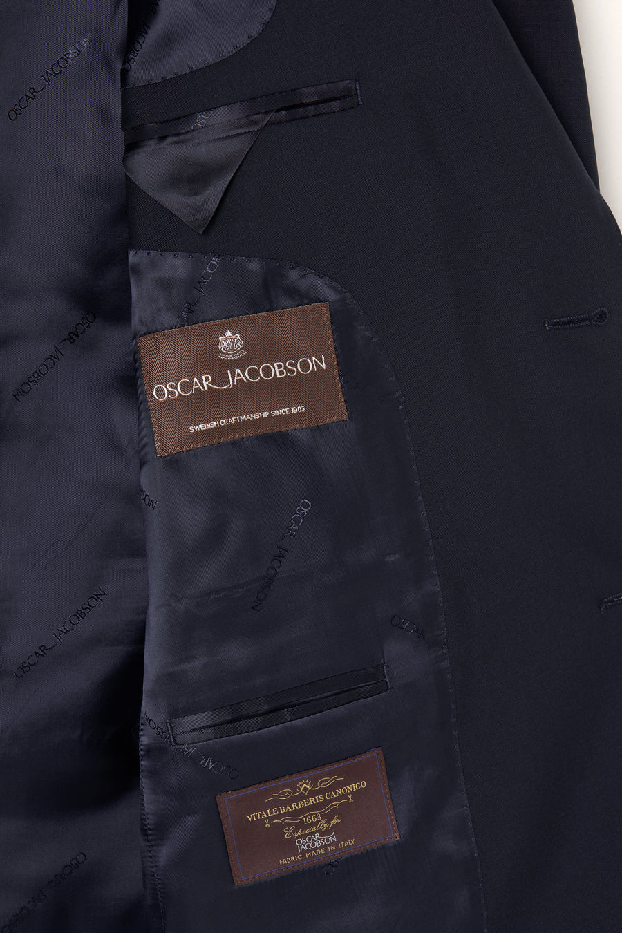 Fogerty Regular Fit Wool Blazer Navy