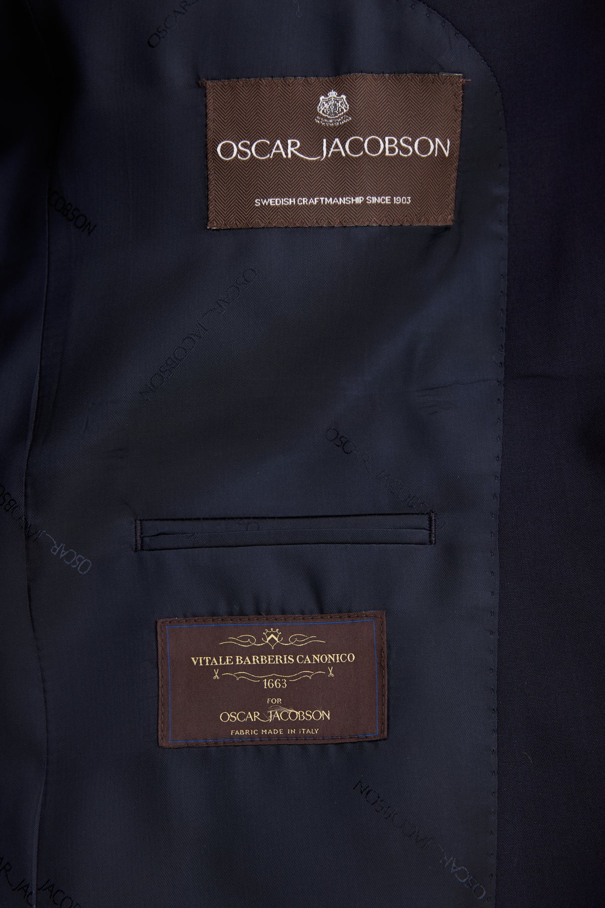 Fogerty Regular Fit Wool Blazer Navy