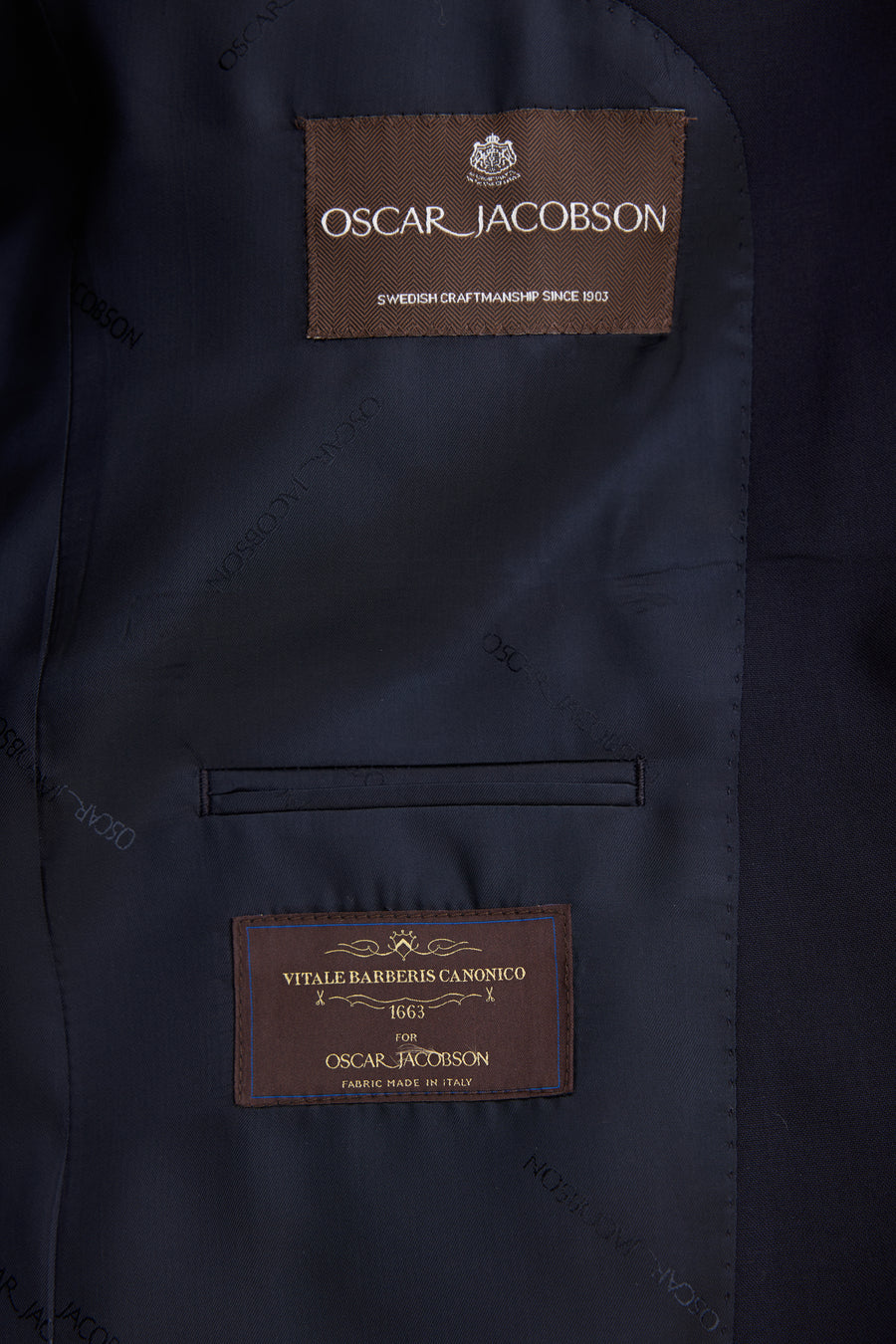 Fogerty Regular Fit Wool Blazer Navy