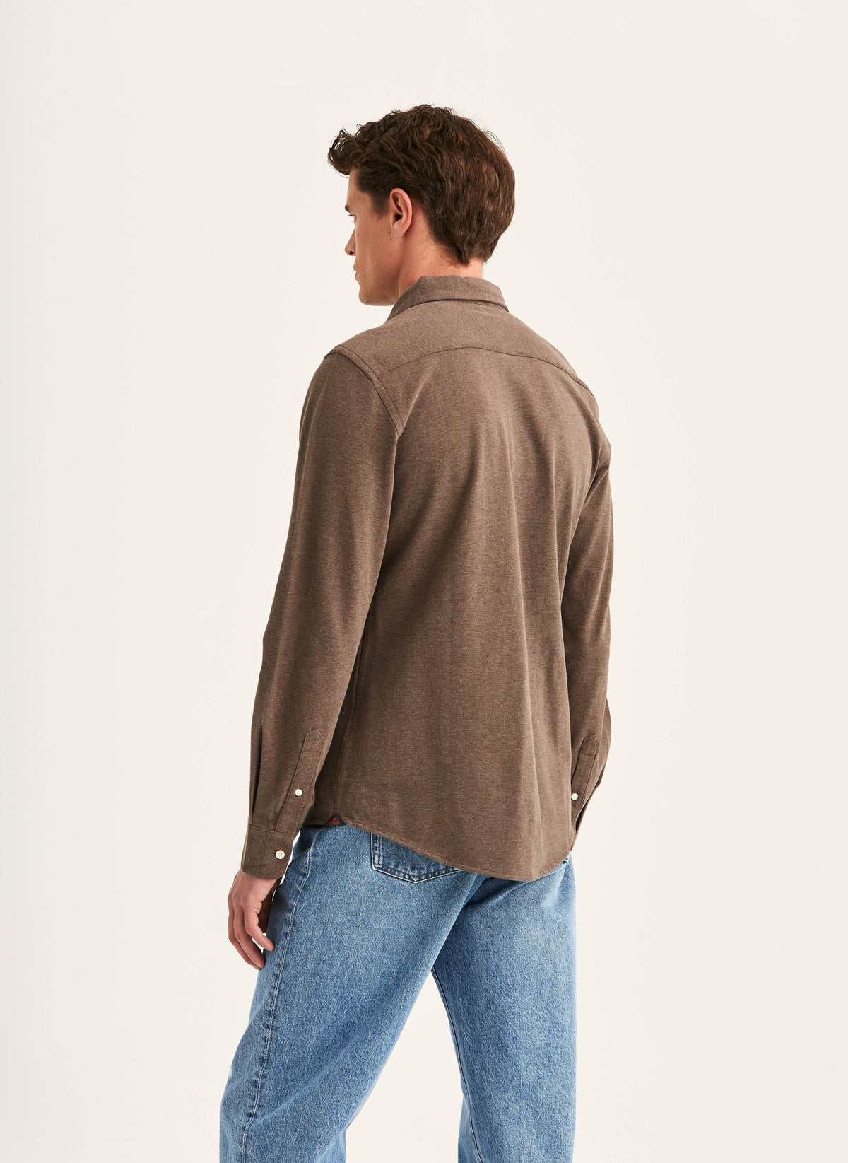 Camden Pique Shirt 88 Brown