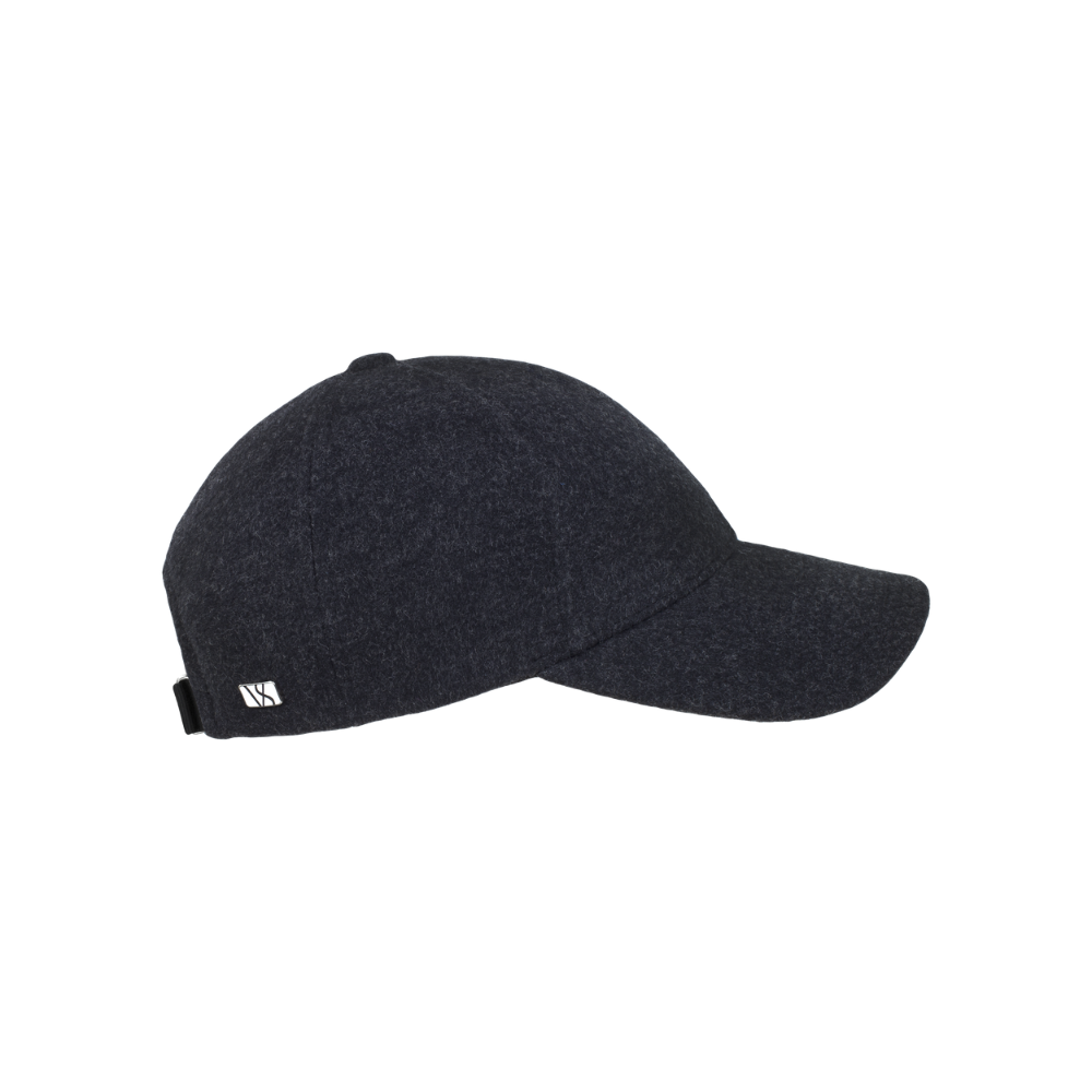 Legacy Structured Virgin Wool Jade Black caps fra Varsity, sidebilde