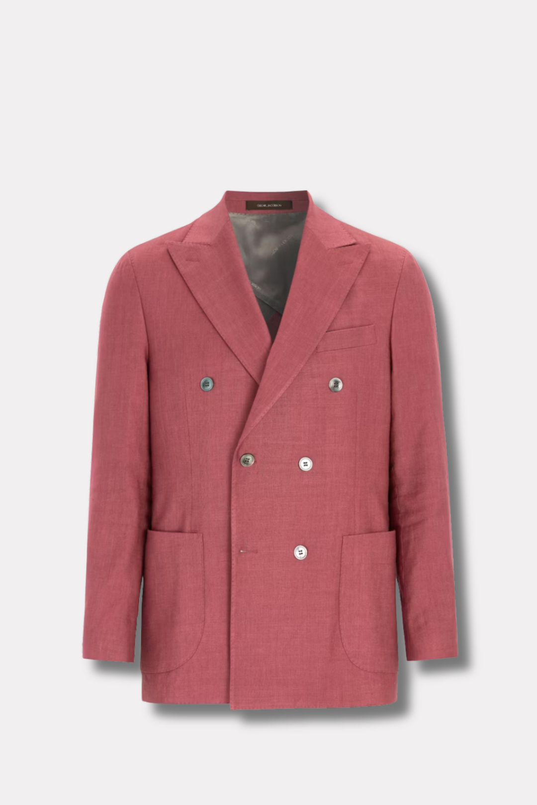 Farris Linen Patch Soft Blazer Wild Pink