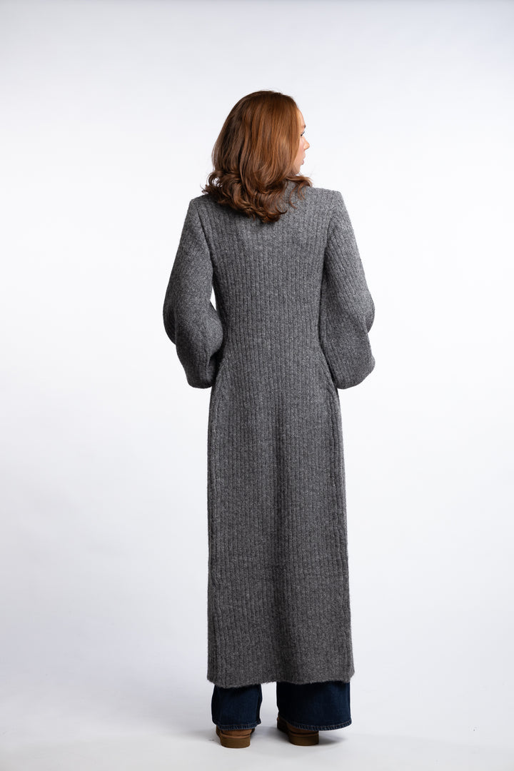 Montana Dress- Grey Melange