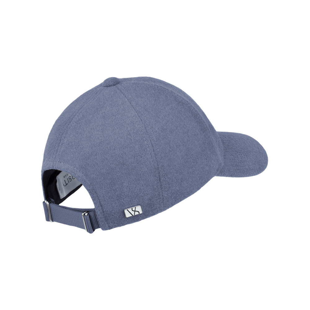 Legacy Structured Wool Sky Blue caps fra Varsity, bakfra