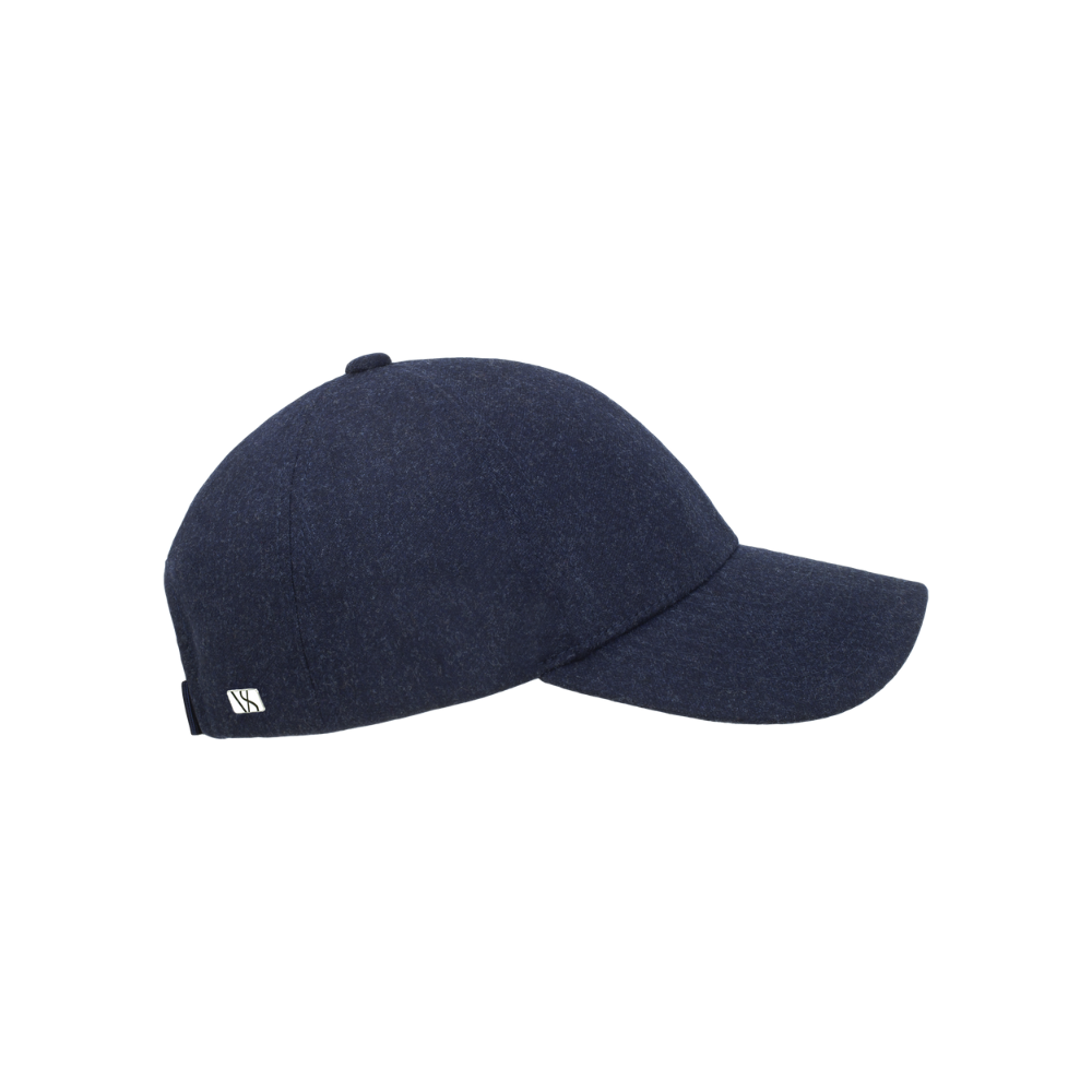 Legacy Structured Merino Wool Dark Navy caps fra Varsity, sidebilde
