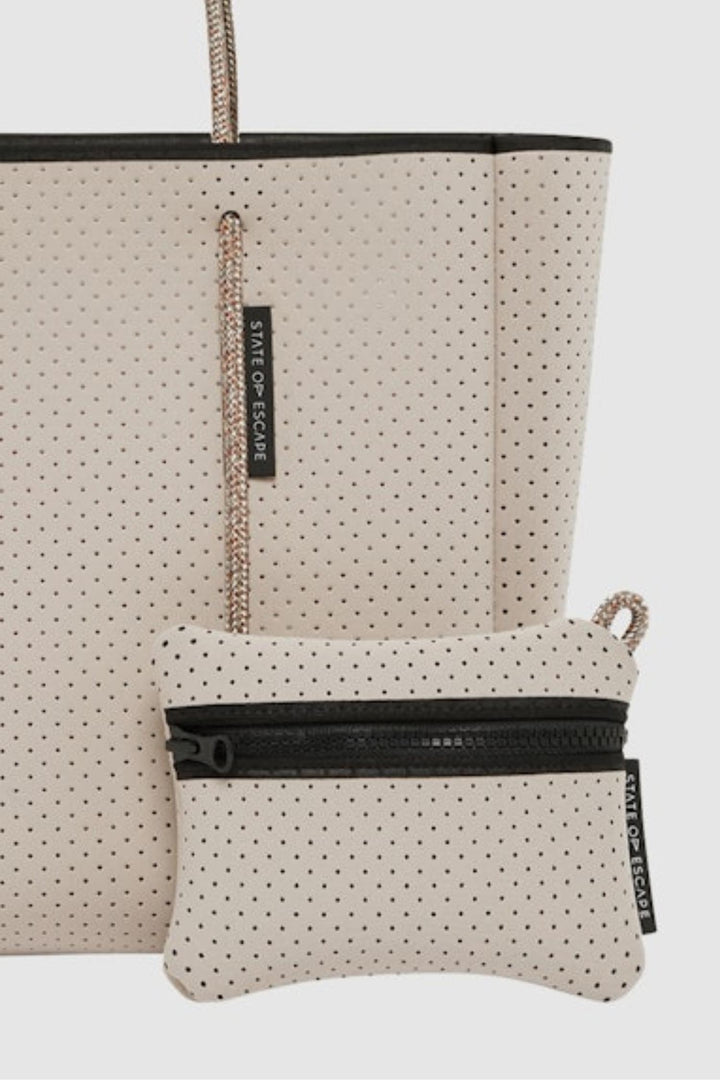 Flying Solo Tote- Stone