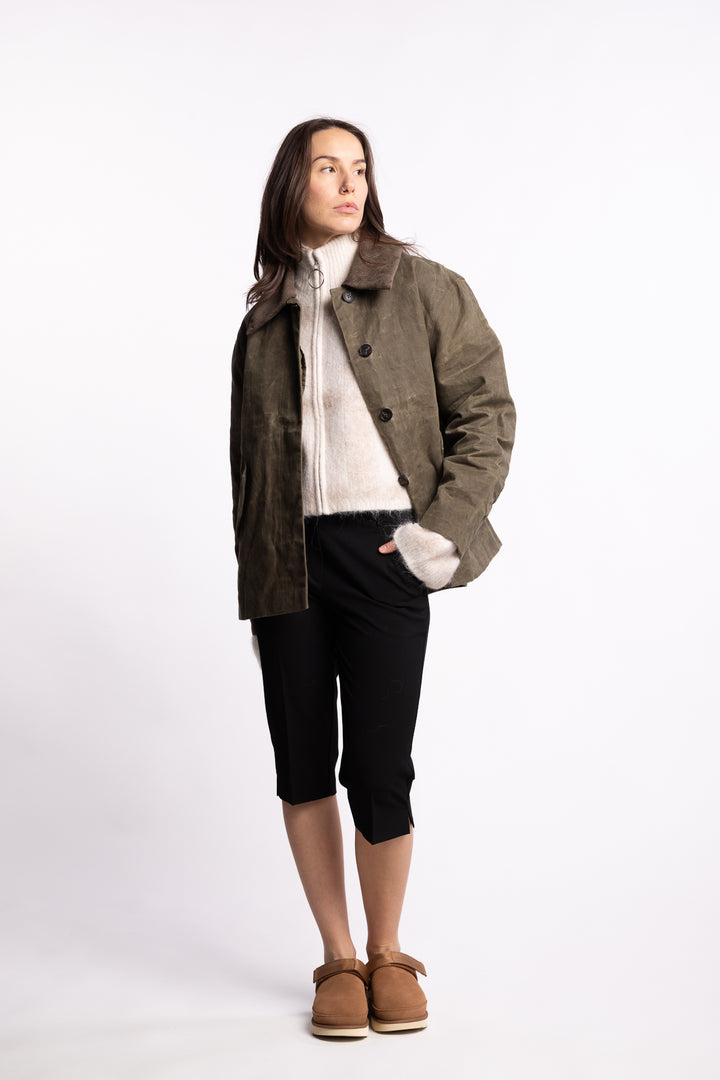 Diana Short Jacket- Green