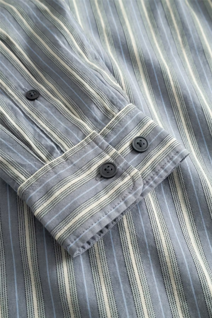 Carter Shirt Vintage Blue Stripe