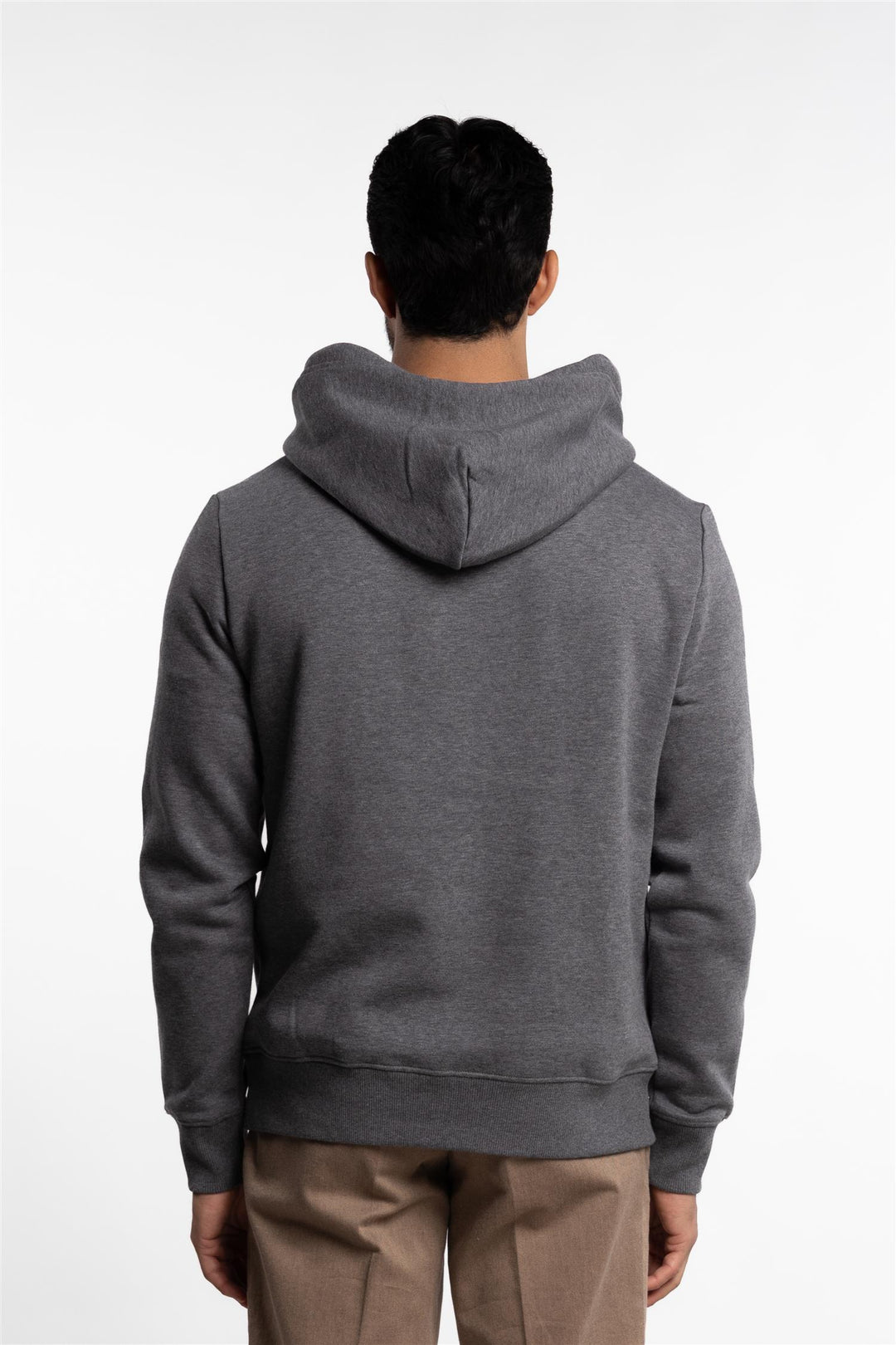 Alpha Hood Dark Grey Melange