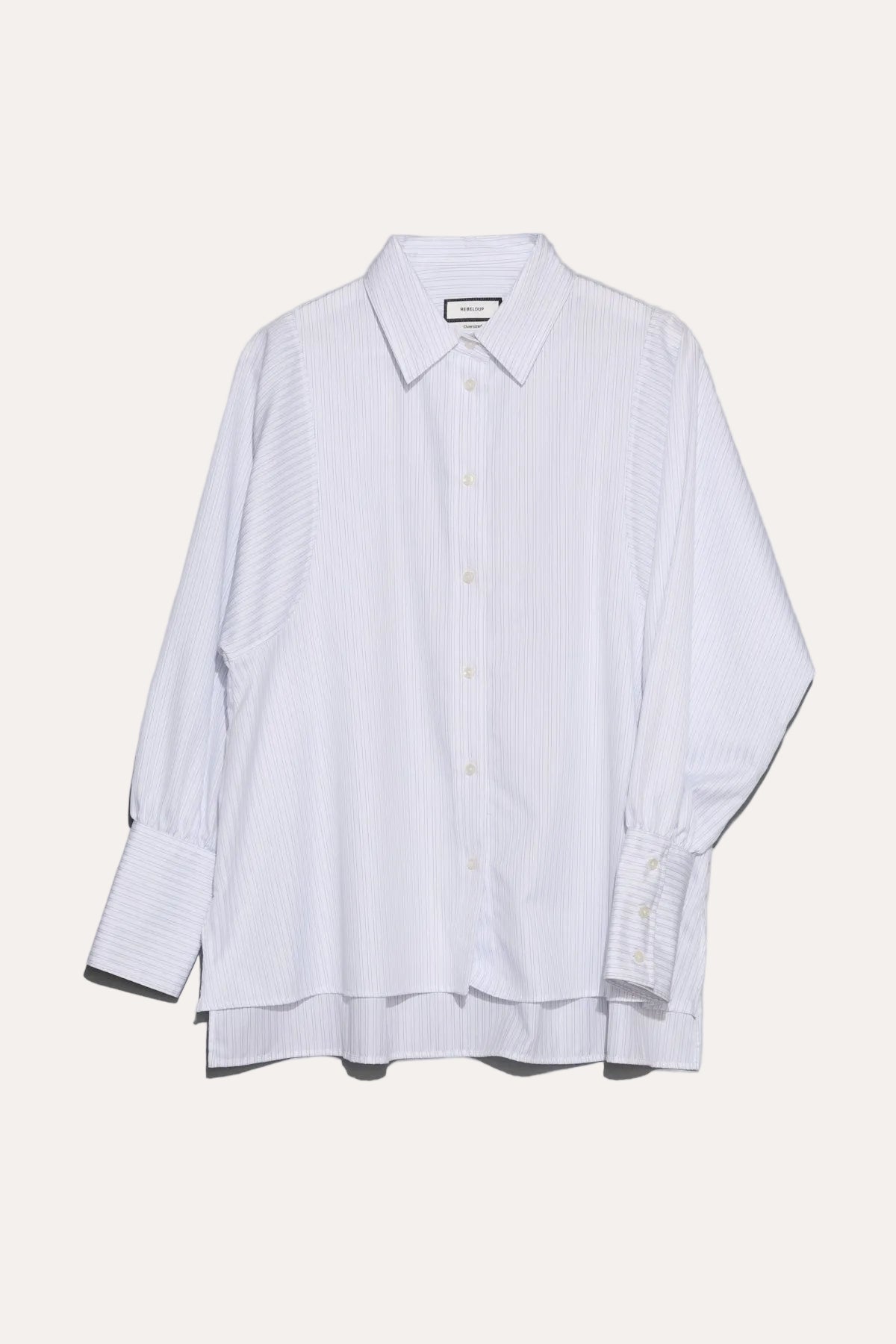 Anne Striped - White/Navy