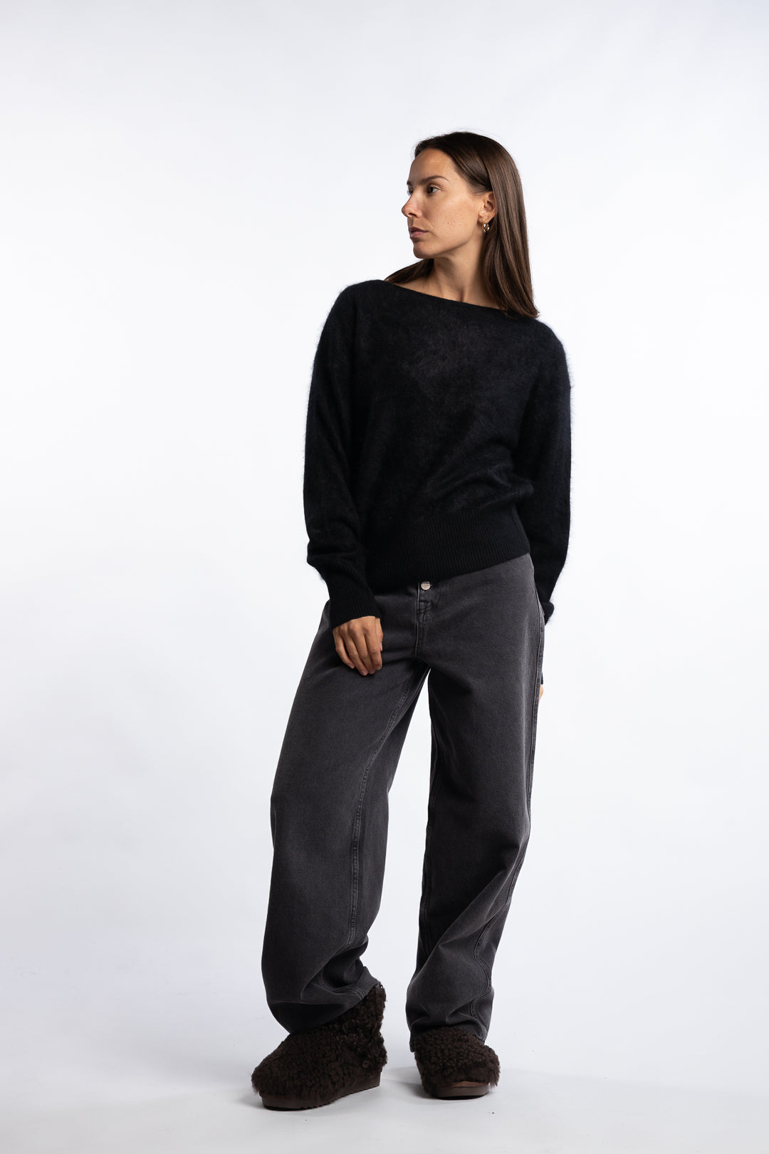 Cloud Knit- Black