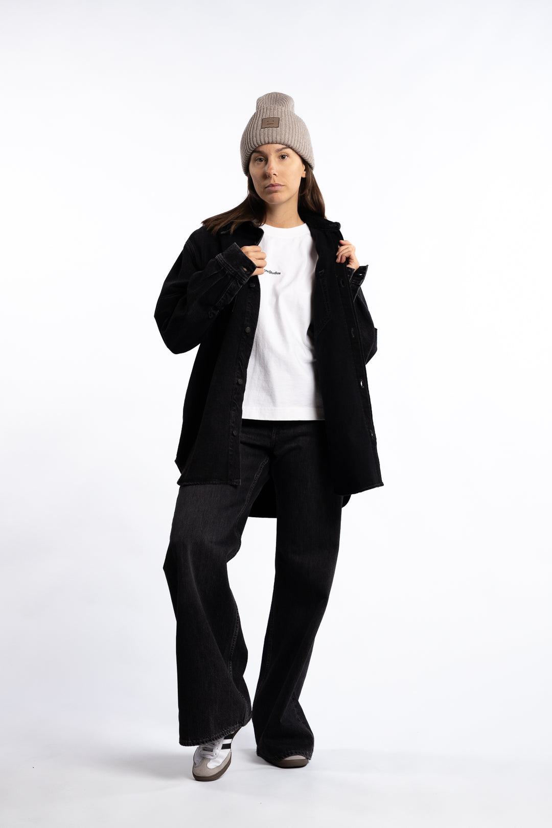 Denim Shirt- Black
