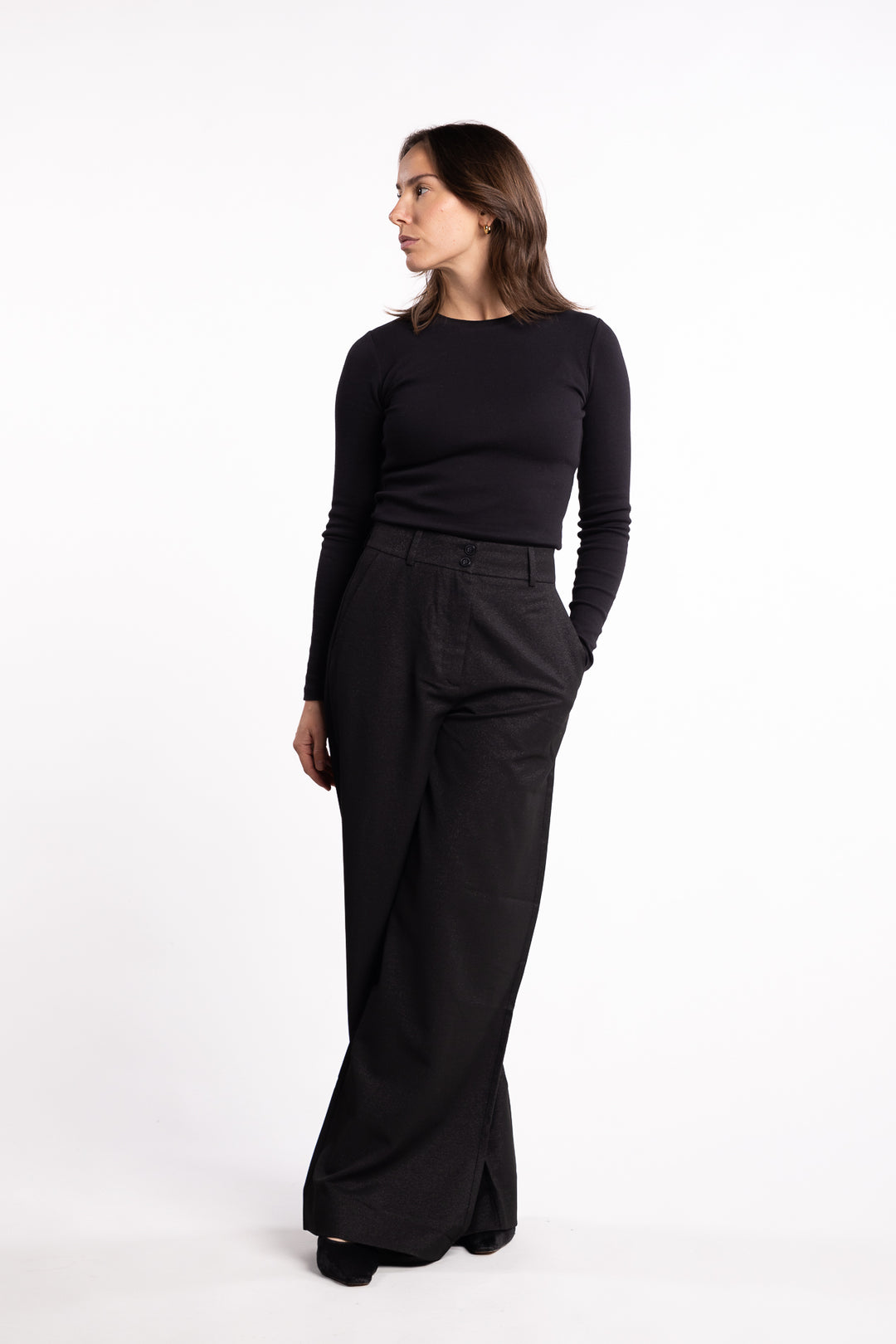 LauraFV 066 - Black Glitter