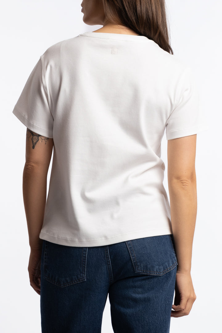 Ember Tee- Off-White