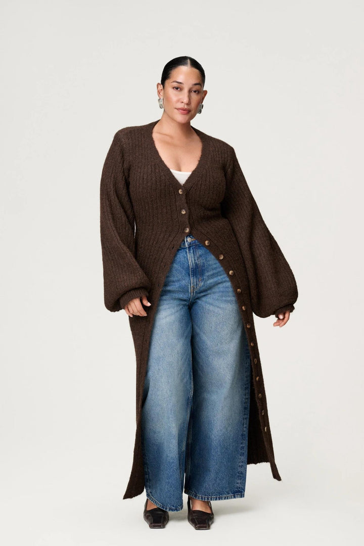 Montana Dress- Brown Melange