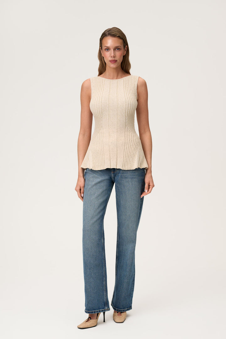 Milazzo Top Créme White
