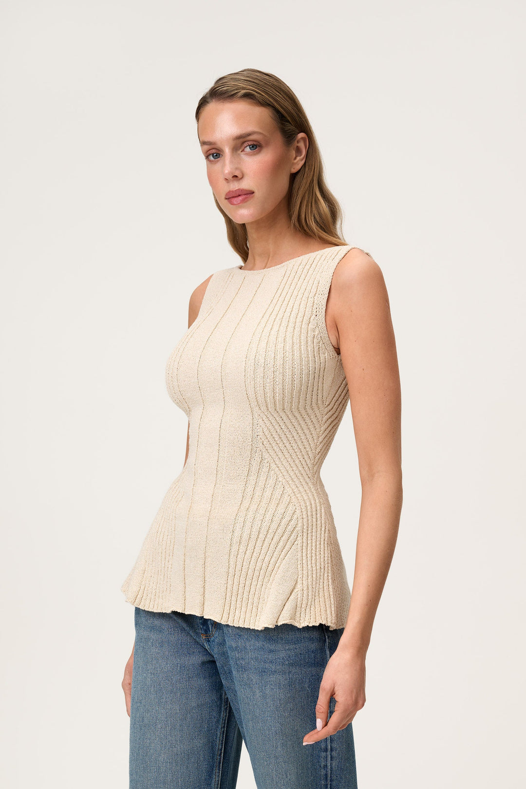 Milazzo Top Créme White