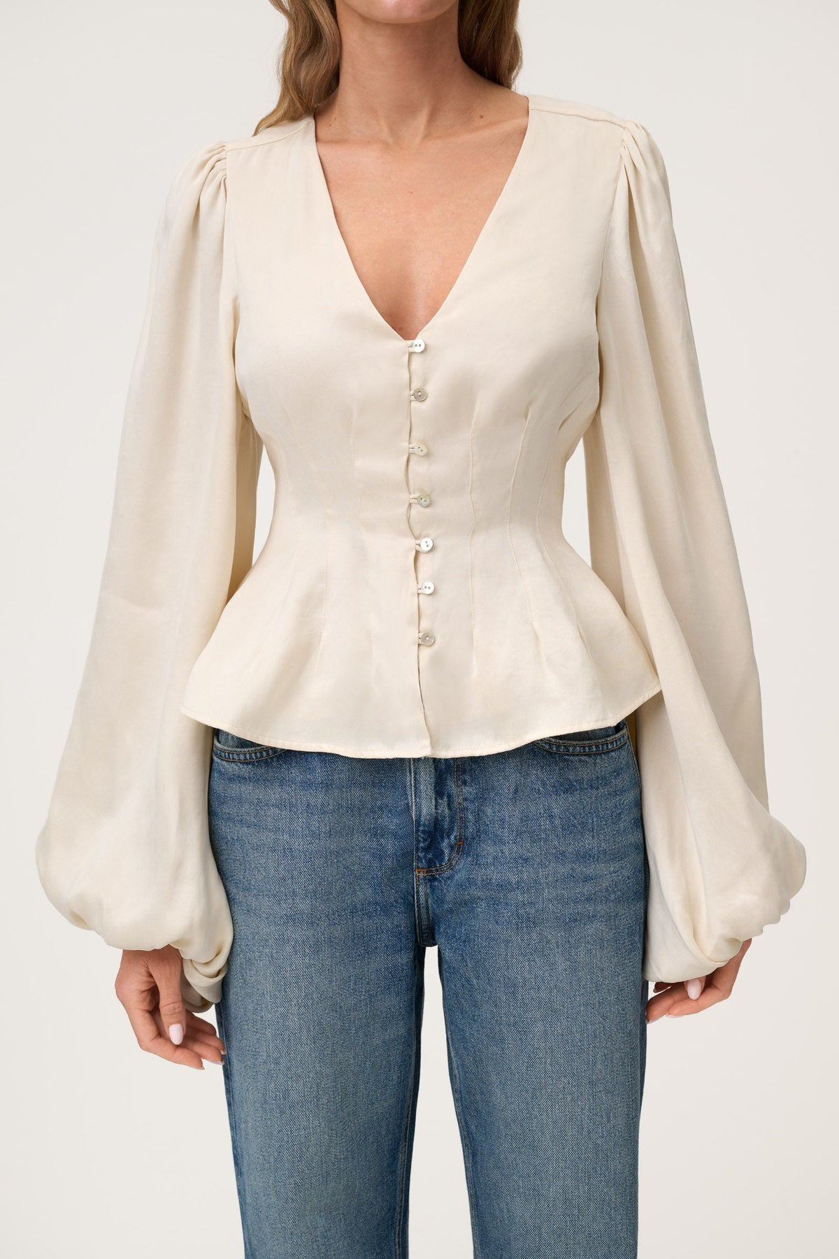 Palena Blouse Butter Yellow