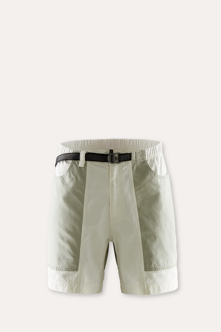 Breeze Blocked Shorts Off White