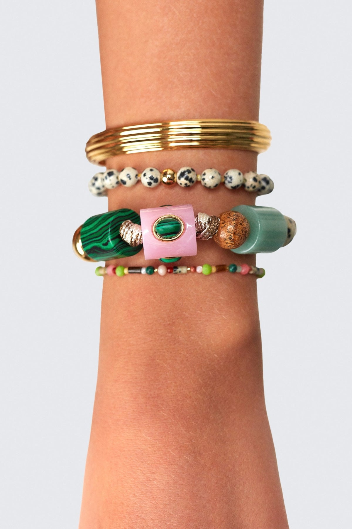Heartland Bracelet - Toasted Almond, modellbilde