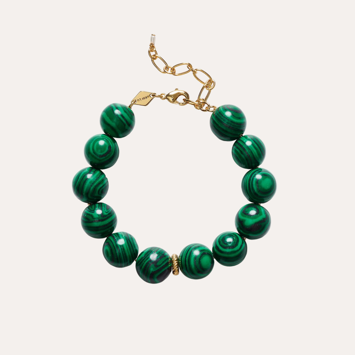 Malachite Dreams Bracelet - Holly Green