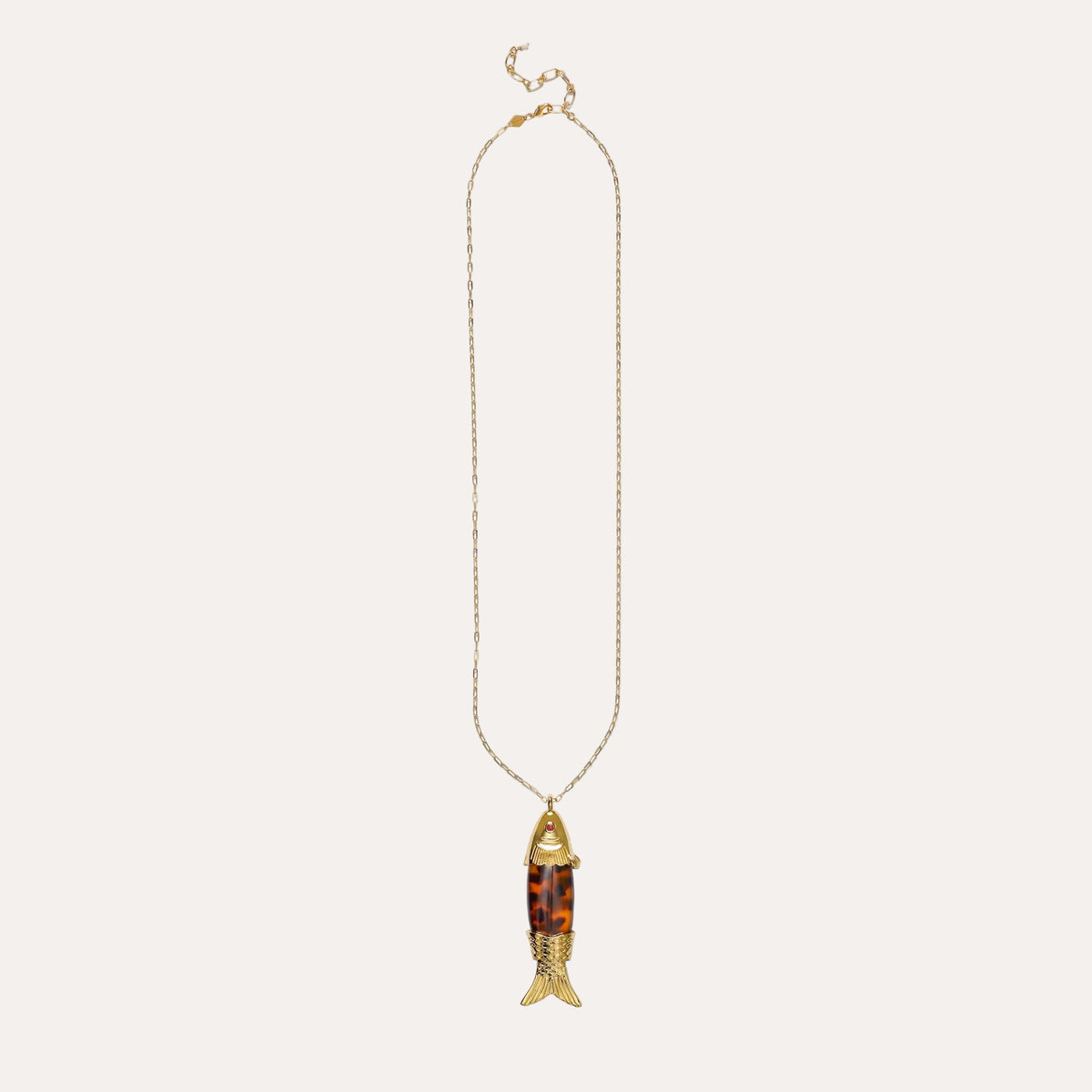 Big Catch Necklace - Gold