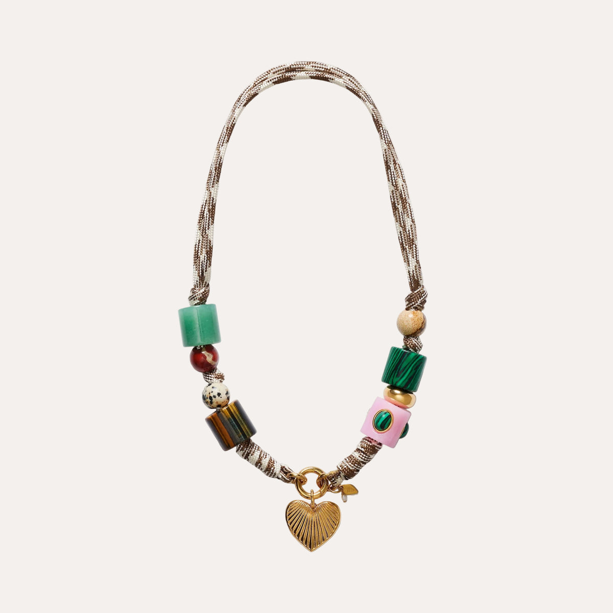 Heartland Necklace - Toasted Almond