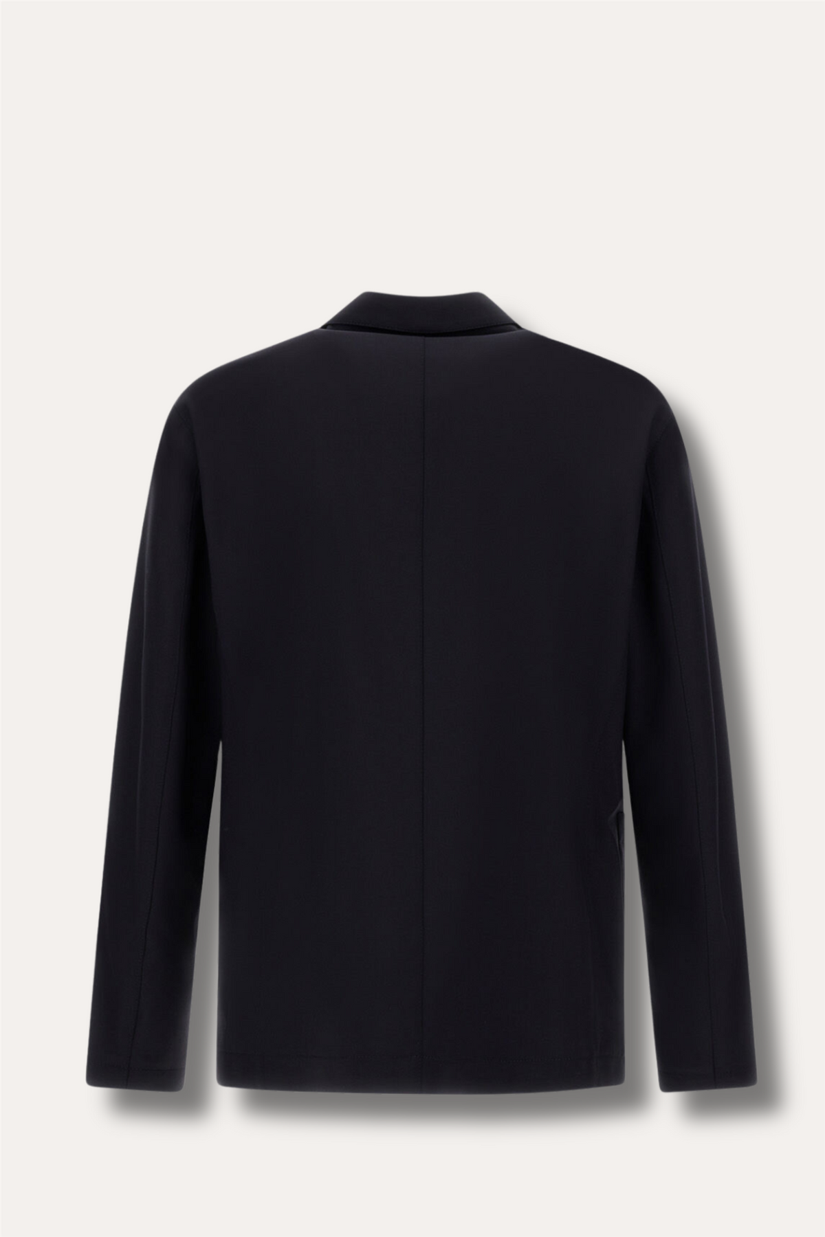 Light Stretch Wool Jacket Navy Blue