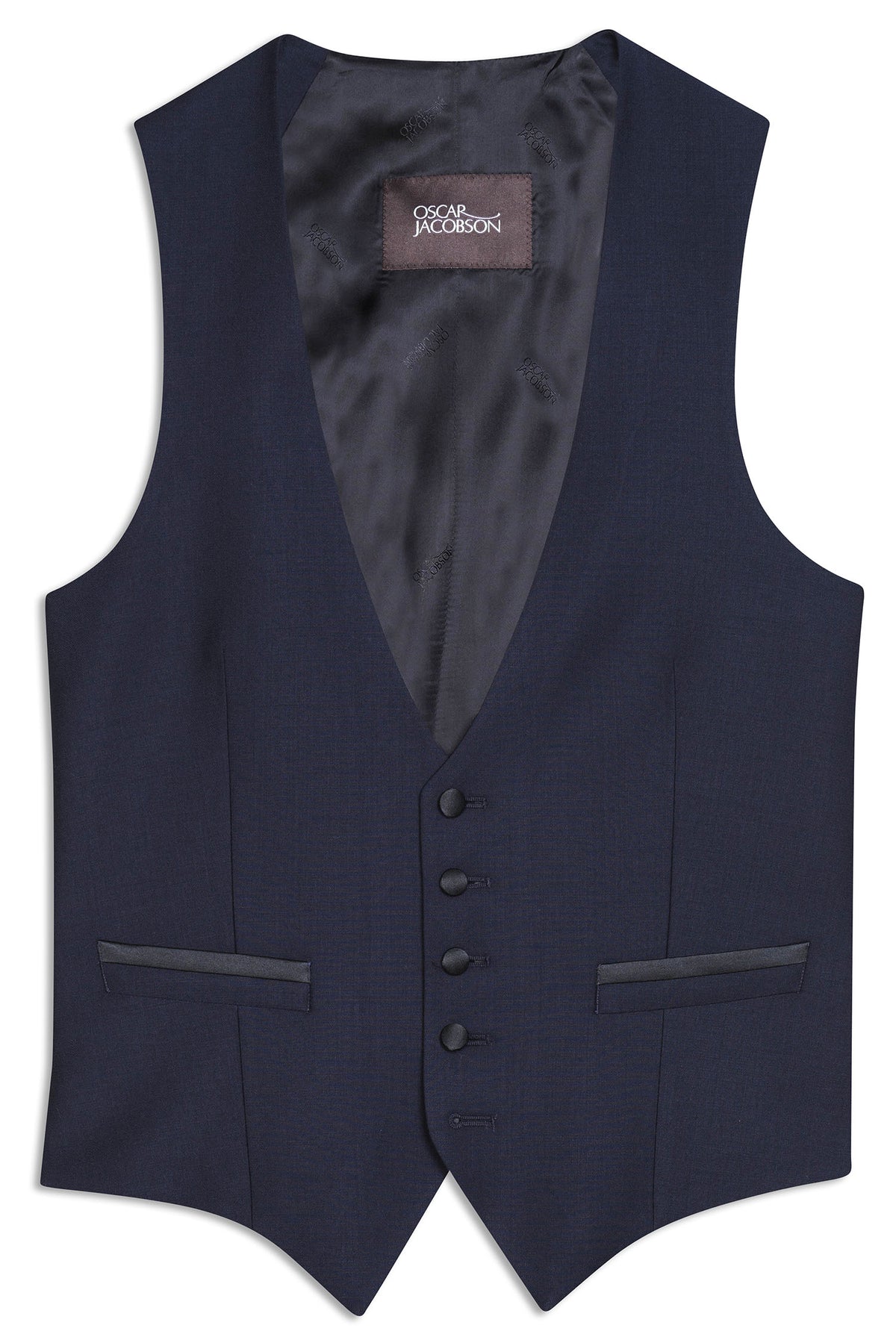 Conran Waistcoat Dark Blue