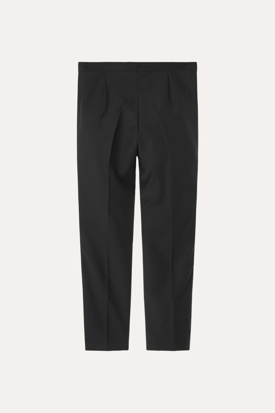 Denz Slim Fit Tuxedo Trousers Black