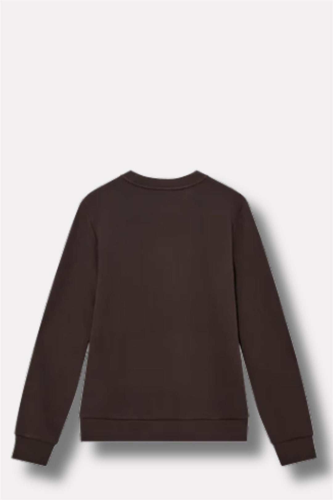 Abel Crew Neck Sweat Chocolate Brown