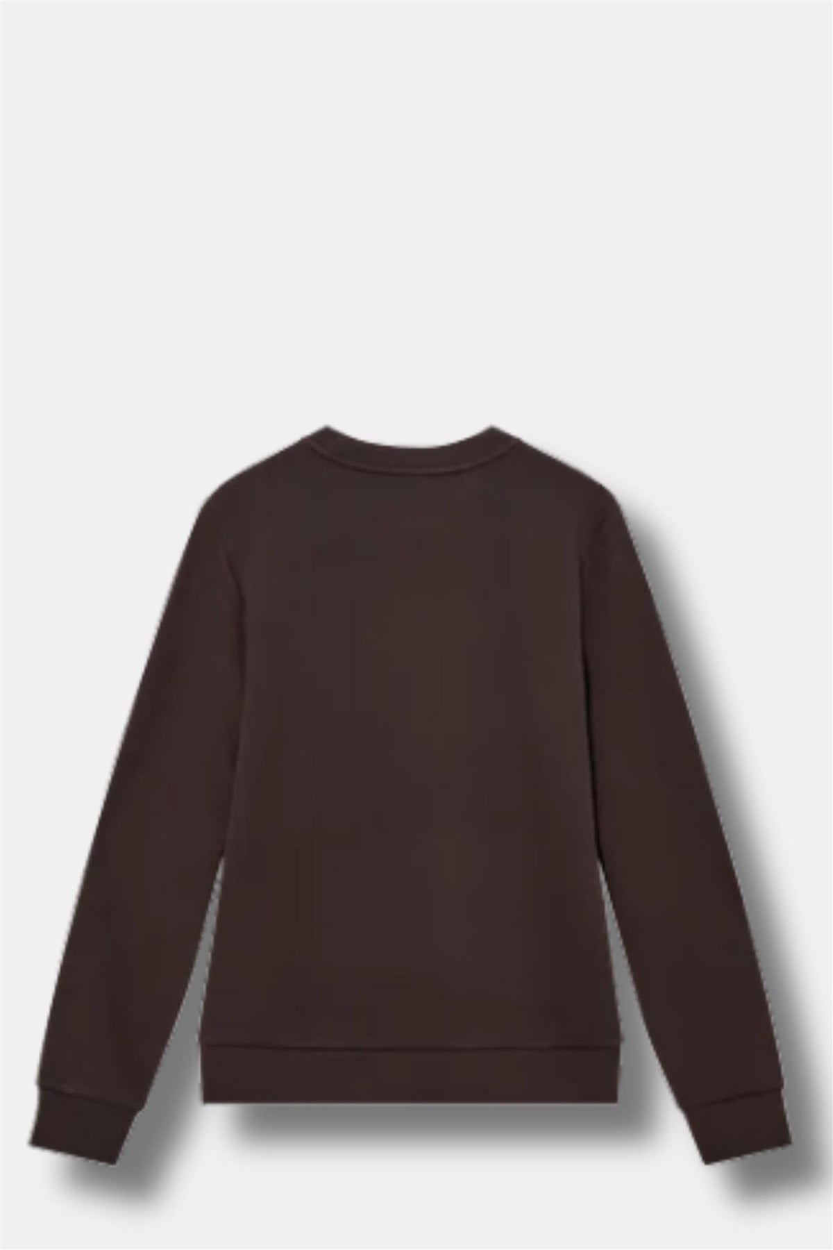 Abel Crew Neck Sweat Chocolate Brown