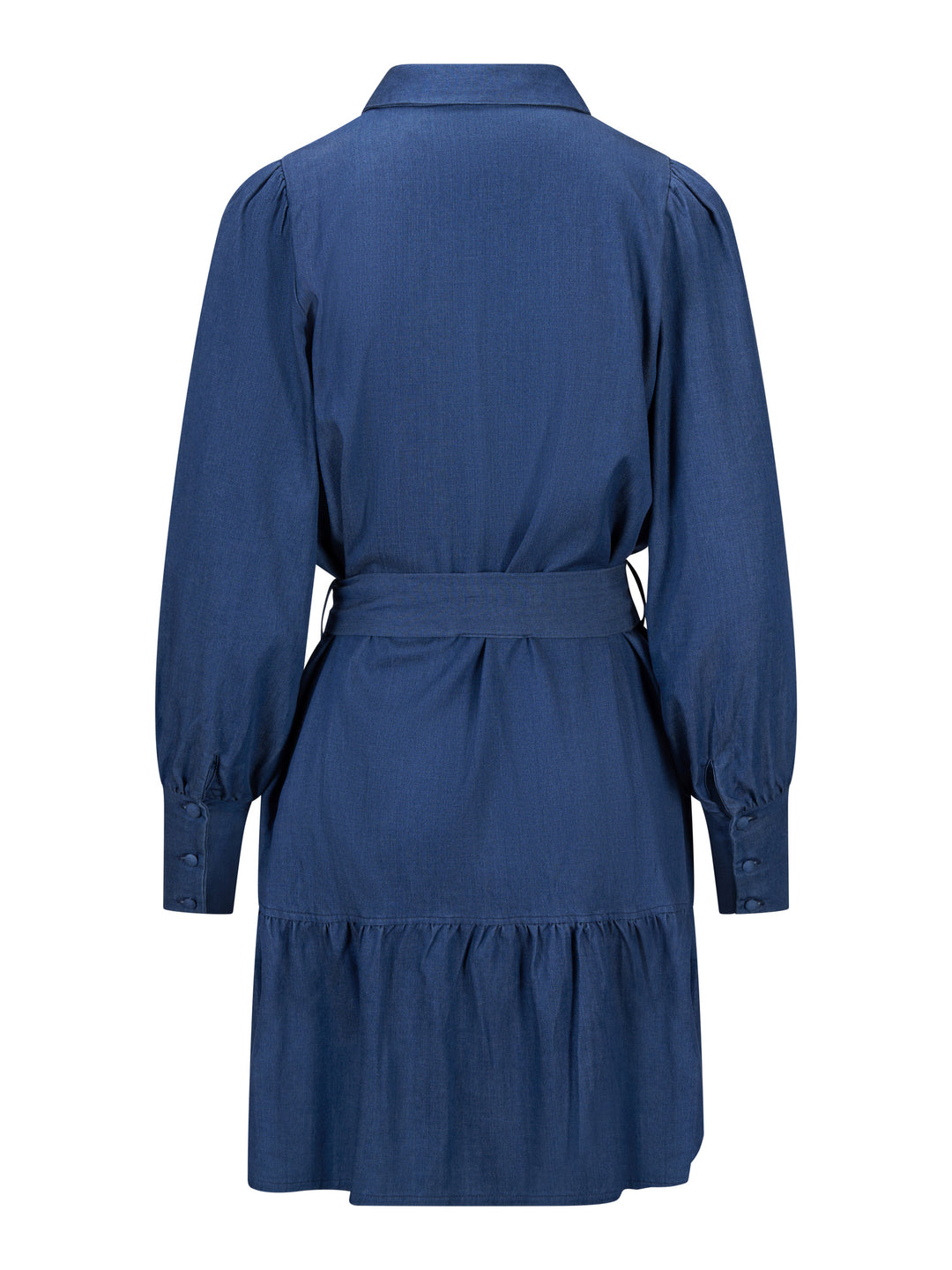 Silja Tencel Dress Dark Blue bakside