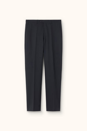 Del S Straight Fit Wool Trousers 
