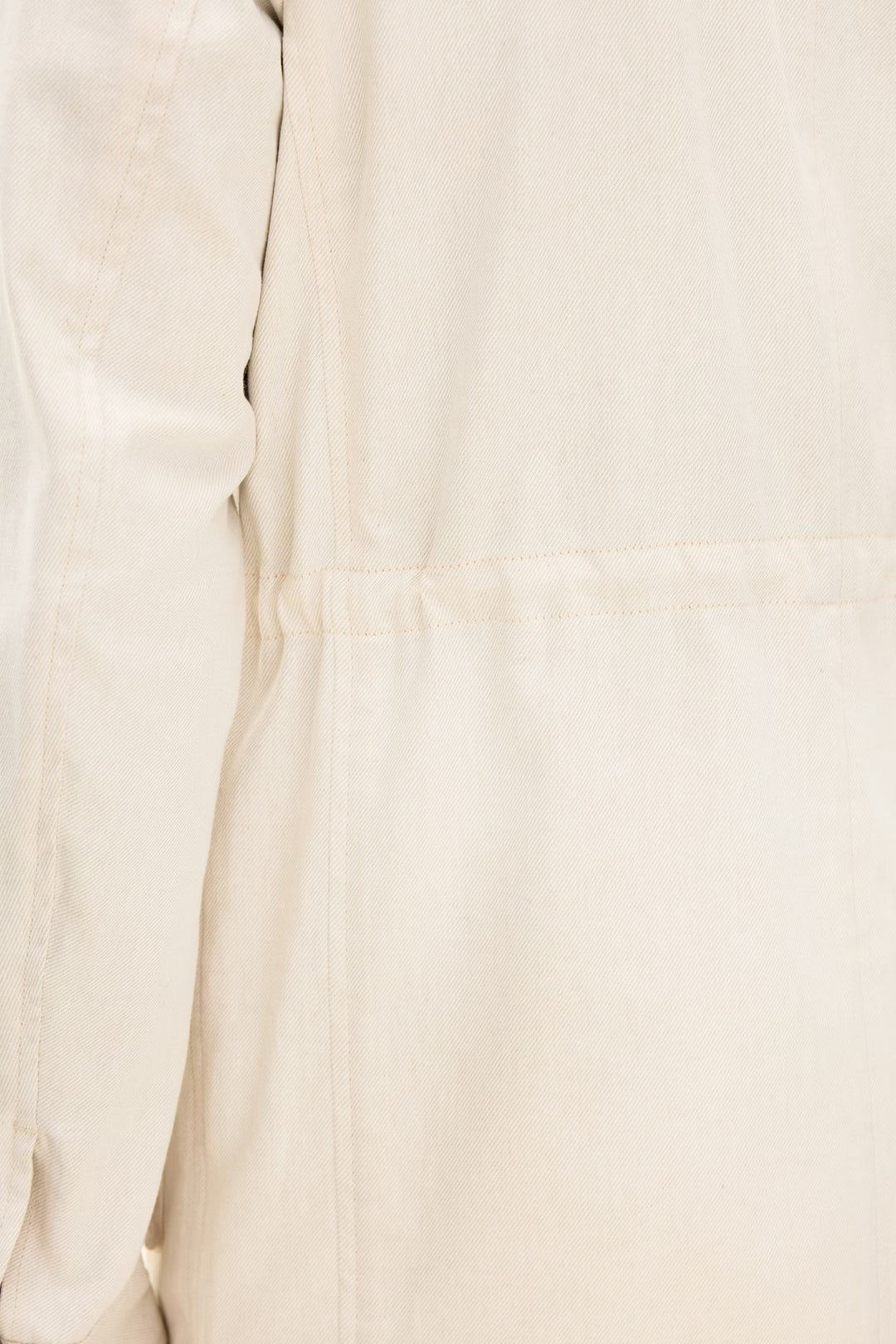 Sirolo Cotton Shirt Jacket White Sand