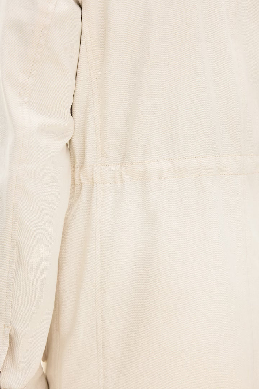 Sirolo Cotton Shirt Jacket White Sand