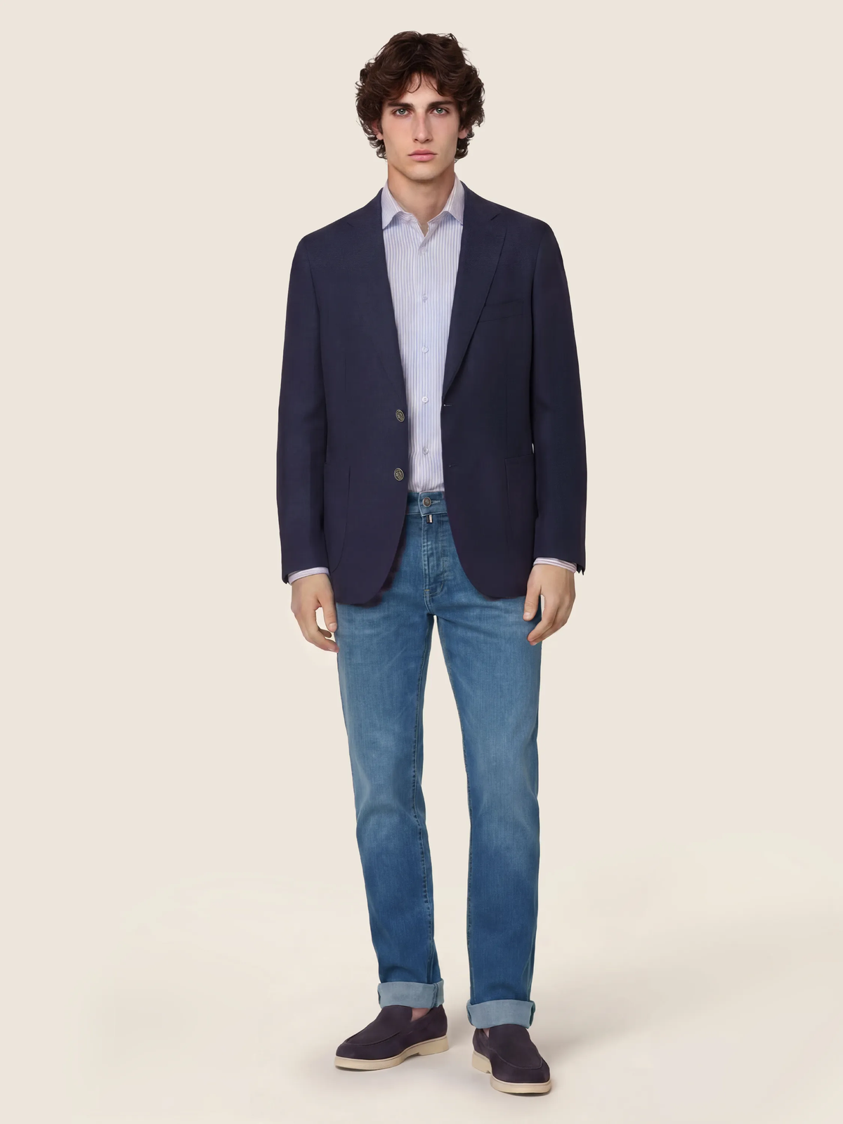 Nick Slim Fit Jeans Limited Edition Medium Blue