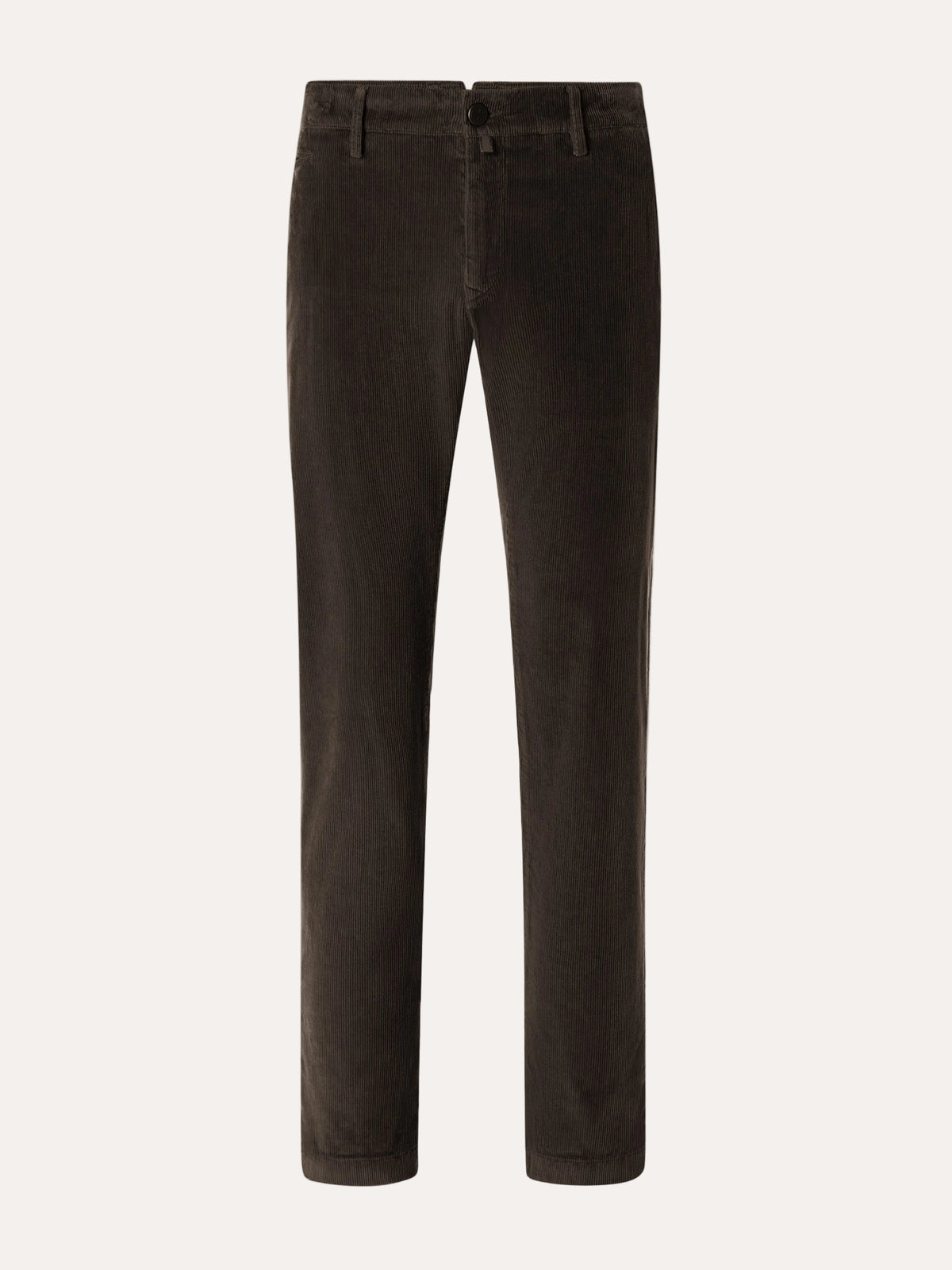 Bobby Slim Fit Brown Trousers