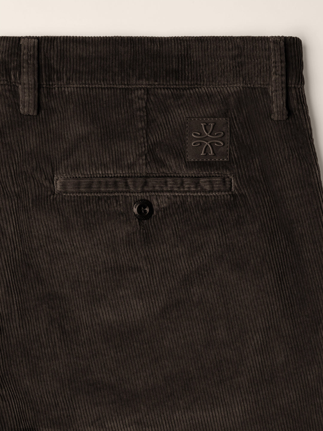 Bobby Slim Fit Brown Trousers