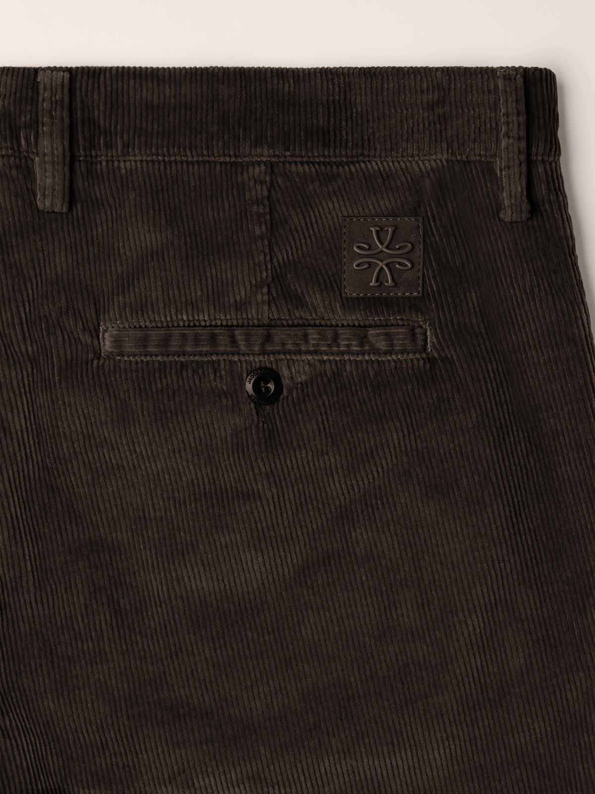 Bobby Slim Fit Brown Trousers