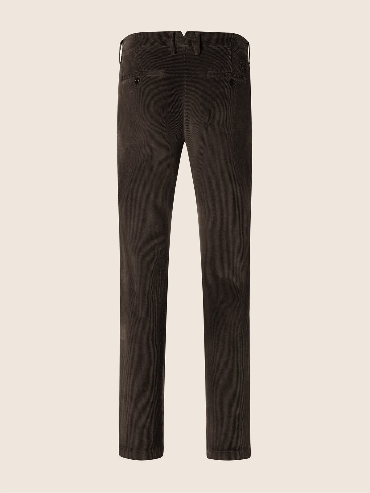 Bobby Slim Fit Brown Trousers