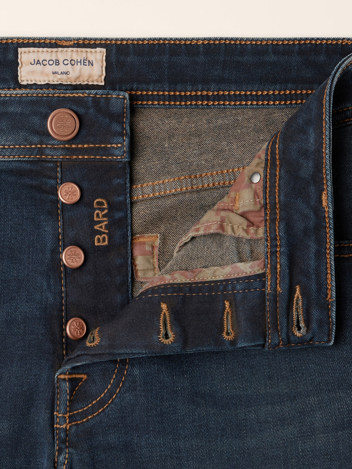 Bard Slim Fit Jeans Dark Blue