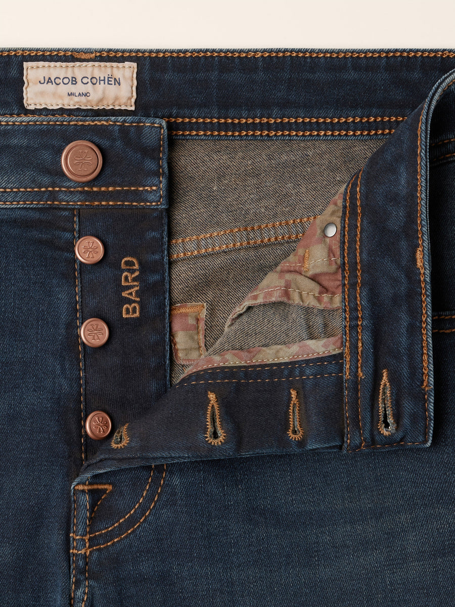 Bard Slim Fit Jeans Dark Blue