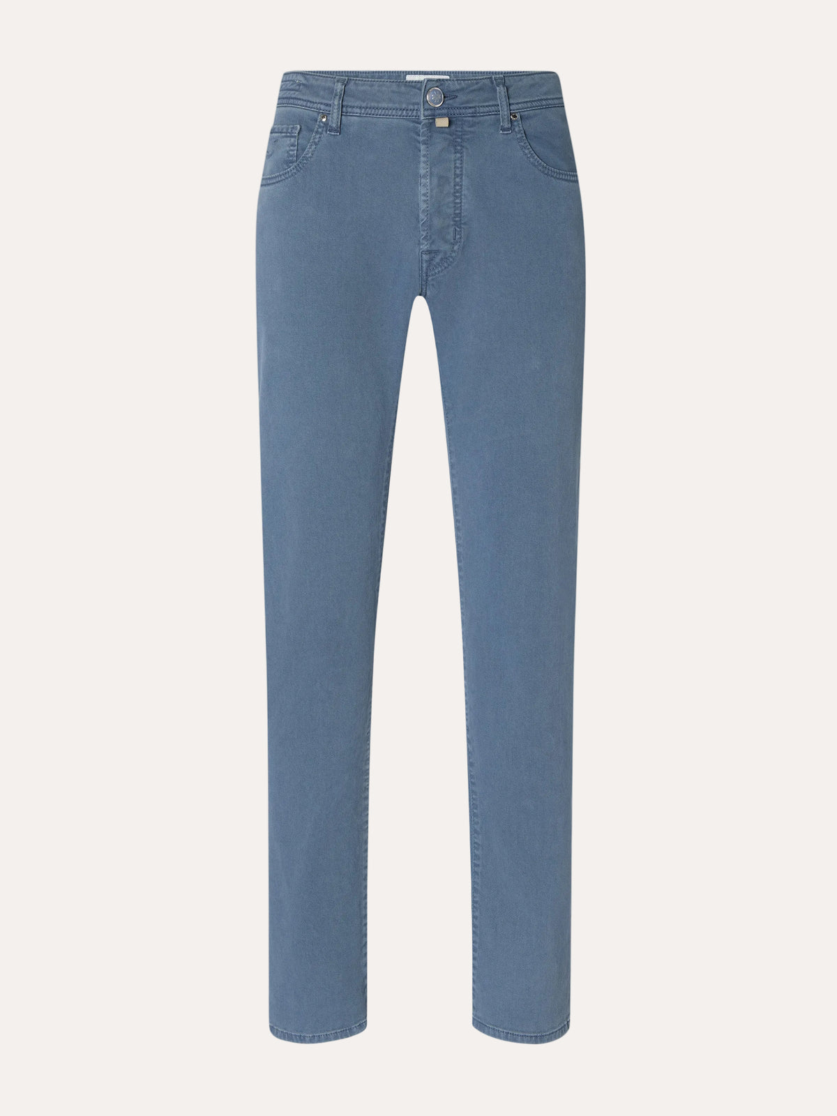 Bard Slim Fit Trousers Powder Blue - Jacob Cohën