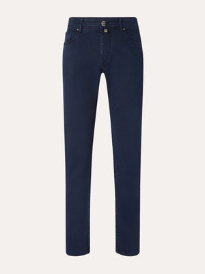 Bard Slim Fit Trousers Navy Blue