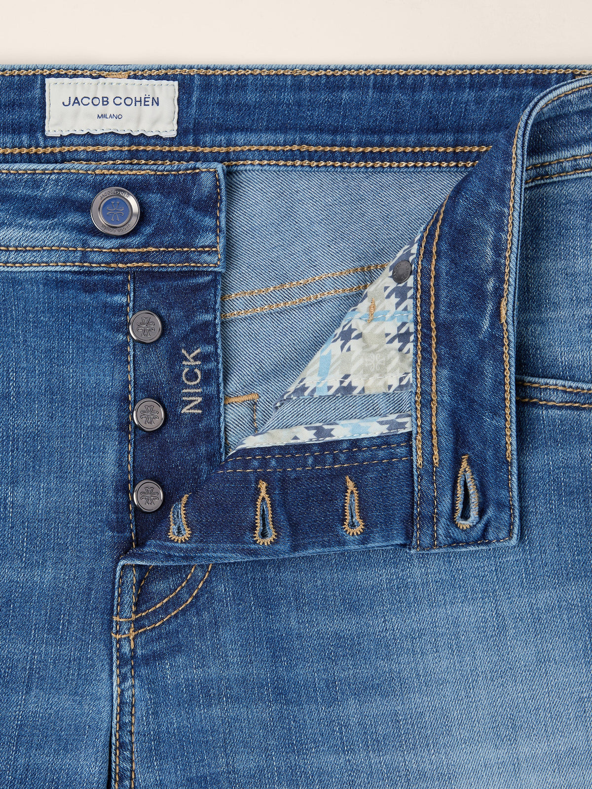 Nick Slim Fit Jeans Light Blue