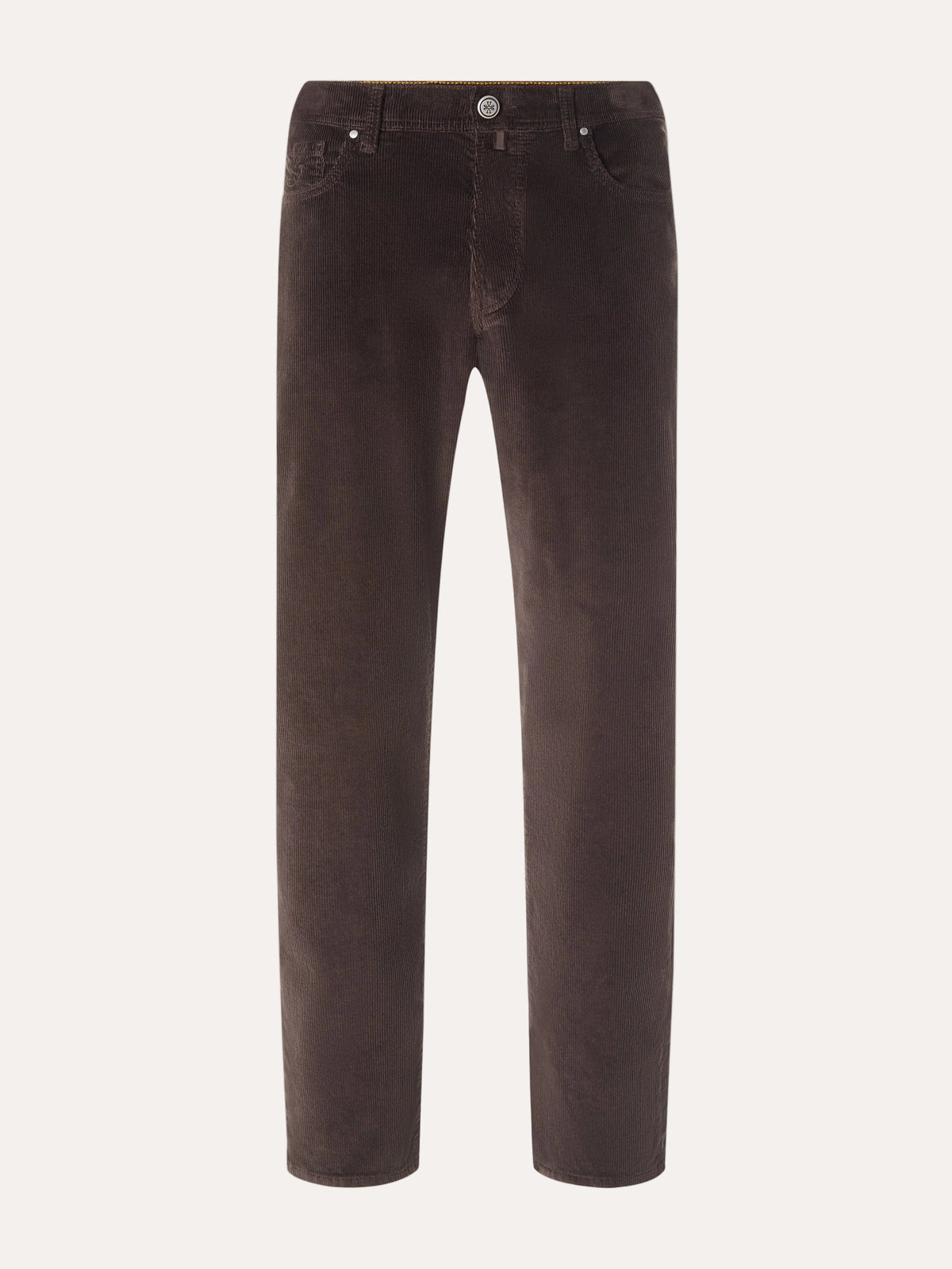 Nick Slim Fit Pants Brown Corduroy